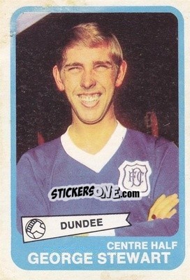 Sticker George Stewart  - Scottish Footballers 1968-1969
 n. 38a - A&BC