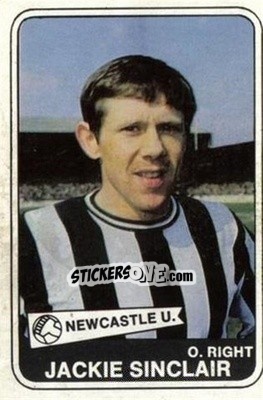 Sticker Jackie Sinclair  - Scottish Footballers 1968-1969
 - A&BC