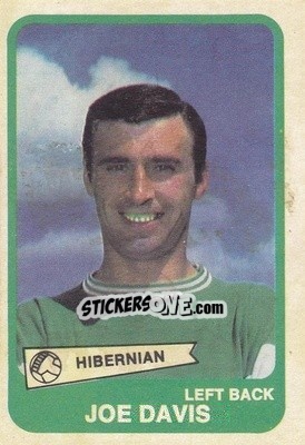 Sticker Joe Davis  - Scottish Footballers 1968-1969
 - A&BC