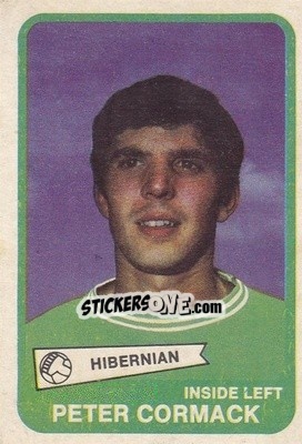 Sticker Peter Cormack  - Scottish Footballers 1968-1969
 - A&BC