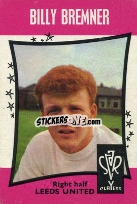 Sticker Billy Bremner - Footballers 1967-1968
 n. 38 - A&BC