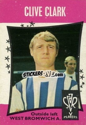 Sticker Clive Clark - Footballers 1967-1968
 n. 36 - A&BC