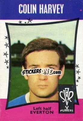 Sticker Colin Harvey - Footballers 1967-1968
 n. 33 - A&BC
