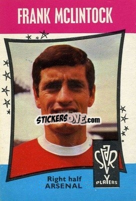 Sticker Frank McLintock - Footballers 1967-1968
 n. 48 - A&BC