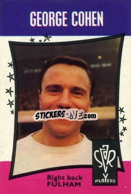 Sticker George Cohen - Footballers 1967-1968
 n. 28 - A&BC