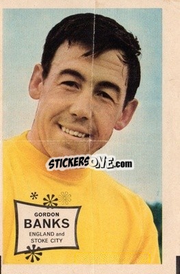 Sticker Gordon Banks - Footballers 1967-1968
 n. ES2 - A&BC