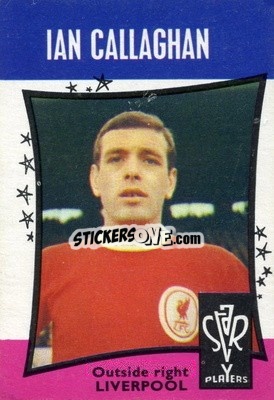 Sticker Ian Callaghan - Footballers 1967-1968
 - A&BC