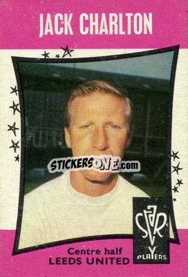 Sticker Jack Charlton - Footballers 1967-1968
 n. 35 - A&BC