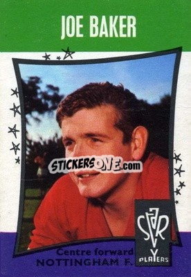 Sticker Joe Baker - Footballers 1967-1968
 n. 18 - A&BC