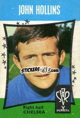 Cromo John Hollins - Footballers 1967-1968
 n. 3 - A&BC