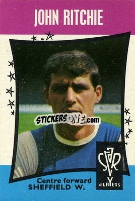 Figurina John Ritchie - Footballers 1967-1968
 n. 46 - A&BC
