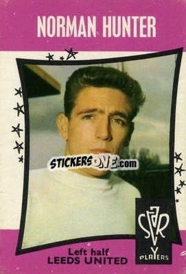 Sticker Norman Hunter - Footballers 1967-1968
 n. 41 - A&BC