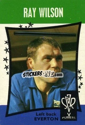 Sticker Ray Wilson - Footballers 1967-1968
 n. 17 - A&BC