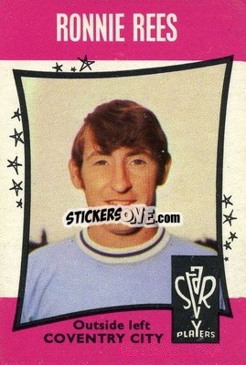 Sticker Ron Rees - Footballers 1967-1968
 n. 37 - A&BC