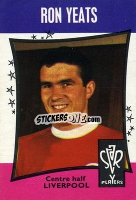 Figurina Ron Yeats - Footballers 1967-1968
 n. 30 - A&BC
