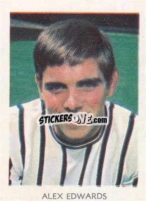 Sticker Alex Edwards - Scottish Footballers 1967-1968
 n. 40 - A&BC