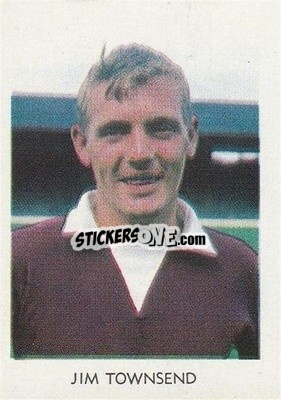 Cromo Jim Townsend - Scottish Footballers 1967-1968
 n. 34 - A&BC