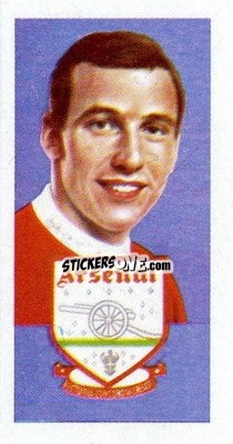 Sticker Bob McNab - Famous Footballers (A15) 1967-1968
 n. 45 - Barratt & Co.
