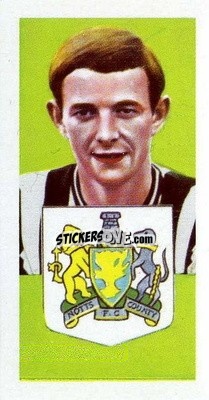 Sticker Brian Bates - Famous Footballers (A15) 1967-1968
 - Barratt & Co.
