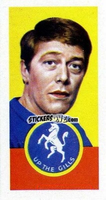 Sticker Denis Hunt - Famous Footballers (A15) 1967-1968
 n. 35 - Barratt & Co.
