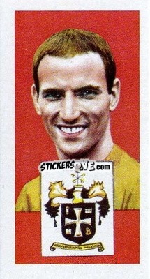 Sticker Derek Dougan - Famous Footballers (A15) 1967-1968
 - Barratt & Co.
