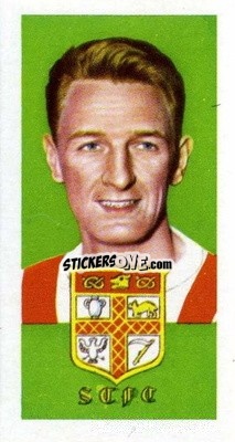 Sticker George Eastham - Famous Footballers (A15) 1967-1968
 - Barratt & Co.
