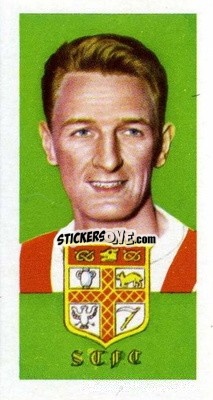 Sticker George Eastham - Famous Footballers (A15) 1967-1968
 n. 12 - Barratt & Co.
