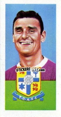 Sticker George Hudson - Famous Footballers (A15) 1967-1968
 n. 6 - Barratt & Co.
