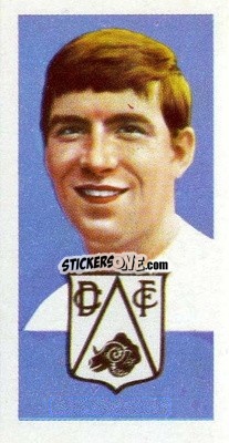 Sticker Kevin Hector - Famous Footballers (A15) 1967-1968
 - Barratt & Co.

