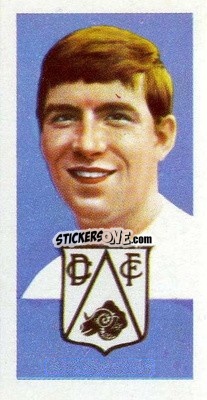 Sticker Kevin Hector - Famous Footballers (A15) 1967-1968
 n. 38 - Barratt & Co.
