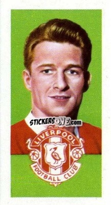 Sticker Roger Hunt - Famous Footballers (A15) 1967-1968
 n. 15 - Barratt & Co.
