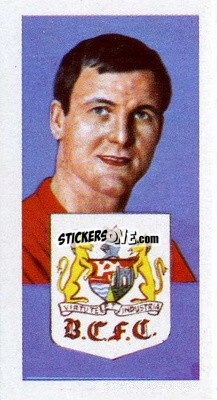 Cromo Roger Peters - Famous Footballers (A15) 1967-1968
 - Barratt & Co.
