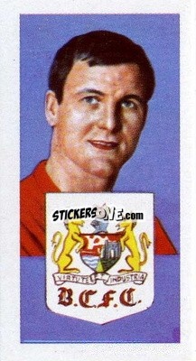 Sticker Roger Peters - Famous Footballers (A15) 1967-1968
 n. 42 - Barratt & Co.
