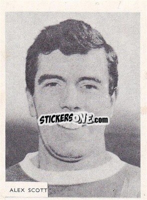 Sticker Alex Scott - Footballers 1966-1967
 - A&BC
