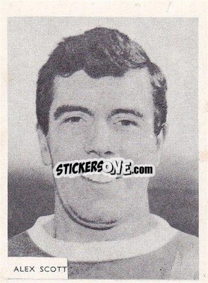 Sticker Alex Scott - Footballers 1966-1967
 n. 194 - A&BC