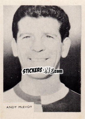 Sticker Andy McEvoy - Footballers 1966-1967
 n. 186 - A&BC