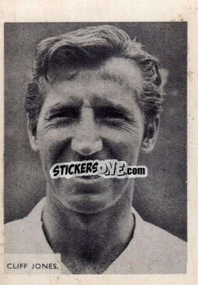 Sticker Cliff Jones - Footballers 1966-1967
 n. 173 - A&BC