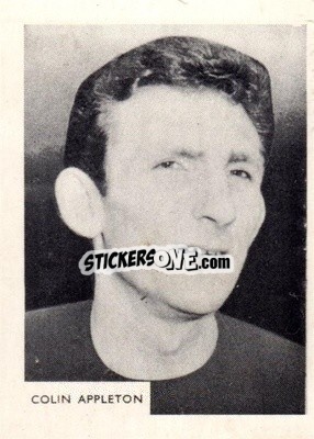 Sticker Colin Appleton - Footballers 1966-1967
 - A&BC