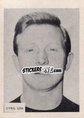 Sticker Cyril Lea - Footballers 1966-1967
 n. 197 - A&BC