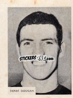 Sticker Derek Dougan - Footballers 1966-1967
 n. 212 - A&BC