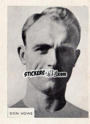 Sticker Don Howe - Footballers 1966-1967
 n. 193 - A&BC