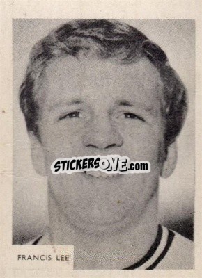 Sticker Francis Lee - Footballers 1966-1967
 n. 188 - A&BC