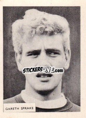 Sticker Gareth Sprake - Footballers 1966-1967
 n. 136 - A&BC
