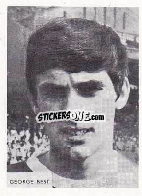 Sticker George Best - Footballers 1966-1967
 - A&BC