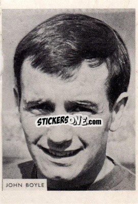 Sticker John Boyle - Footballers 1966-1967
 n. 139 - A&BC