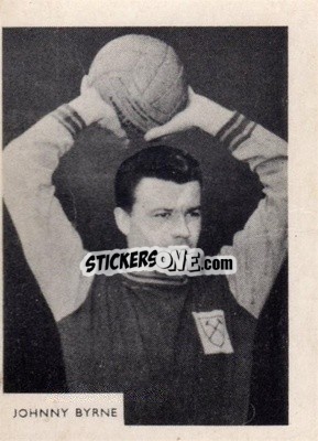 Sticker Johnny Byrne - Footballers 1966-1967
 - A&BC