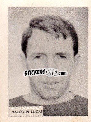 Figurina Malcolm Lucas - Footballers 1966-1967
 n. 205 - A&BC