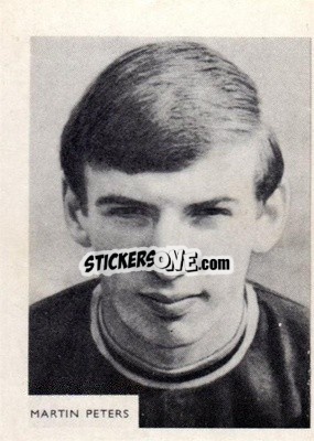 Sticker Martin Peters - Footballers 1966-1967
 n. 176 - A&BC