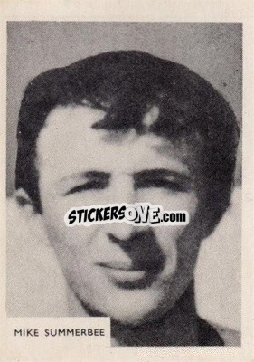 Cromo Mike Summerbee - Footballers 1966-1967
 n. 179 - A&BC