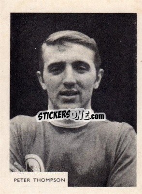 Sticker Peter Thompson - Footballers 1966-1967
 n. 158 - A&BC